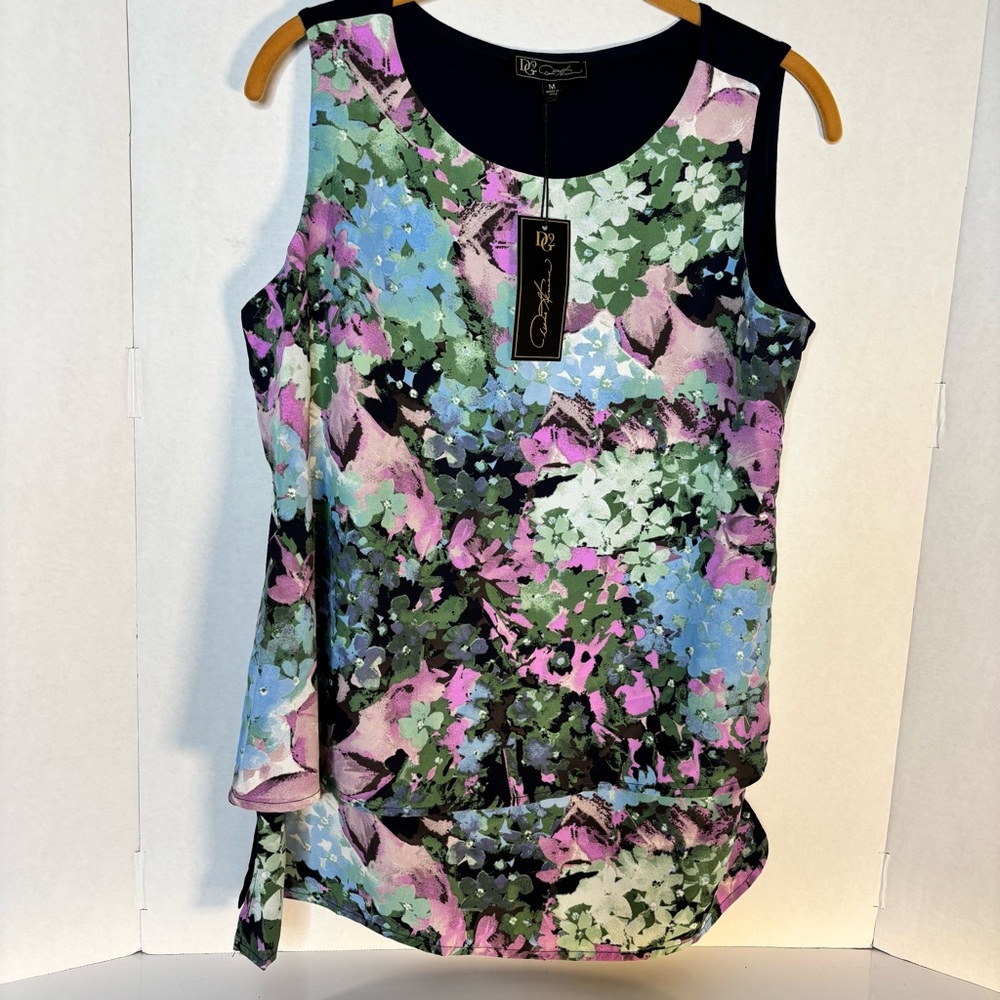 DIANE GILMAN Dg2 Multi Colored Medium EZ Tank - Picture 8 of 8